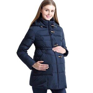 Kimi and Kai Navy Puffer Coat